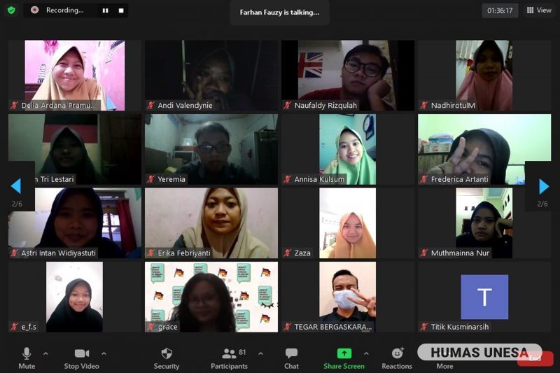 Zoom Diskusi Publik ” Pilkada Banten 2024 dan Kekuatan Kuda Hitam “